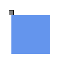 Center Bottom aligned port