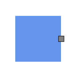 Port positioned at right center