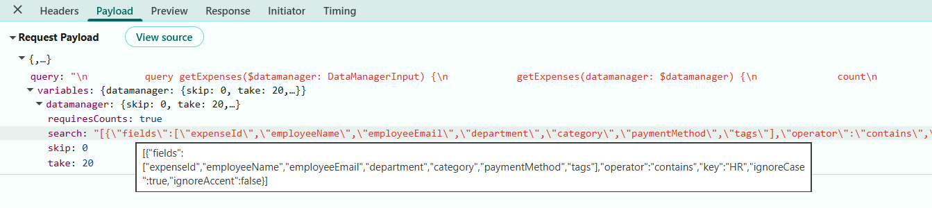 GraphQLAdaptor-Apollo-Searching