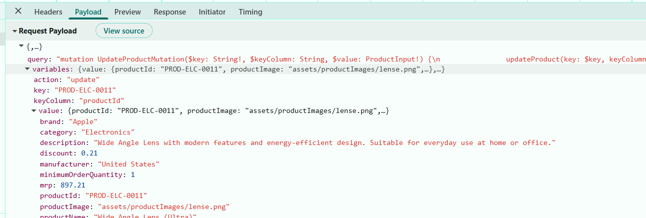 GraphQL-Nodejs-updating