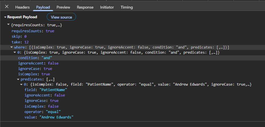 Filtering_Payload