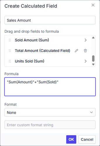Reusing the existing calculated field formula