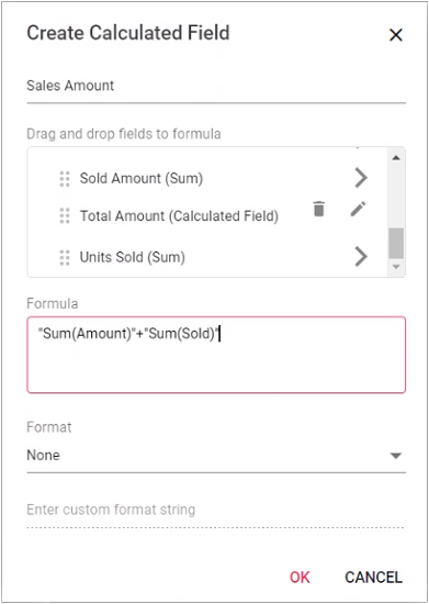 Reusing the existing calculated field formula