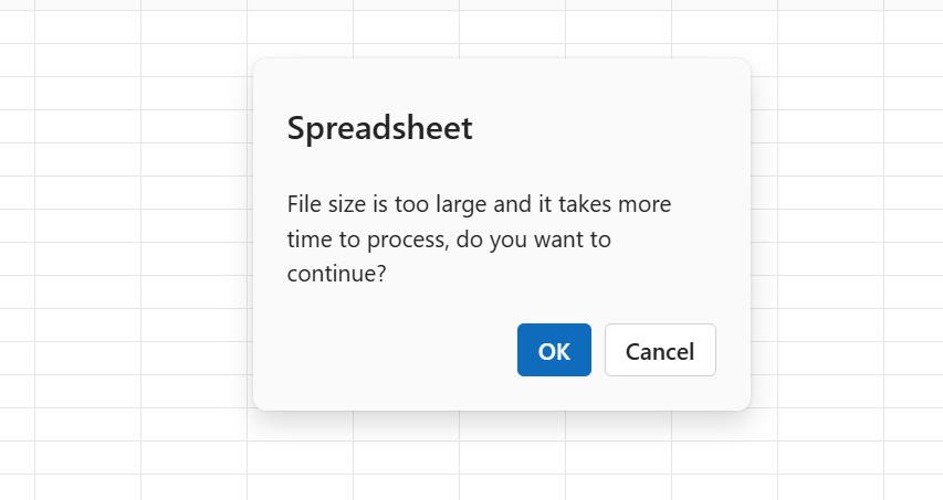 Limit file size and data