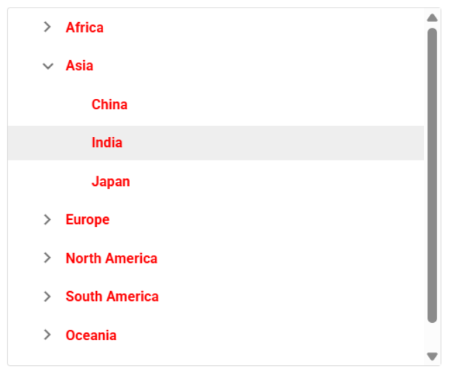 Customizing the text of TreeView nodes