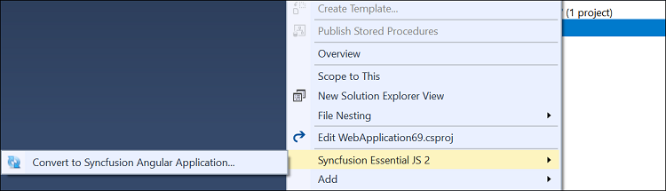 convert to syncfusion