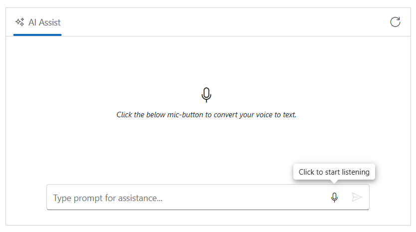 Speech To Text Tooltip