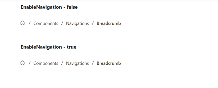 Breadcrumb Sample