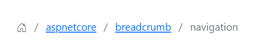 Breadcrumb Sample