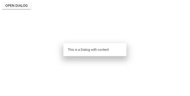ASP.NET Core Dialog Control