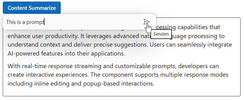 Globalization in ASP.NET CORE Inline AI Assist Control | Syncfusion