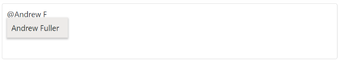 ASP.NET Core Mention allow spacing between search