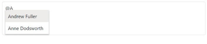 ASP.NET Core Mention change filter type