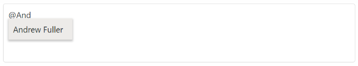 ASP.NET Core Mention minimum filter character