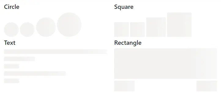 ASP.NET Core Skeleton Shapes
