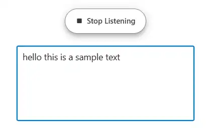 ASP.NET Core Speech To Text Stop Content