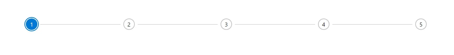 ASP.NET Core Stepper Control