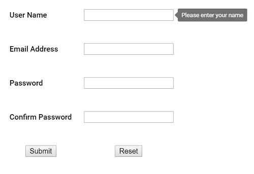 ASP.NET Core Tooltip with Accessibility