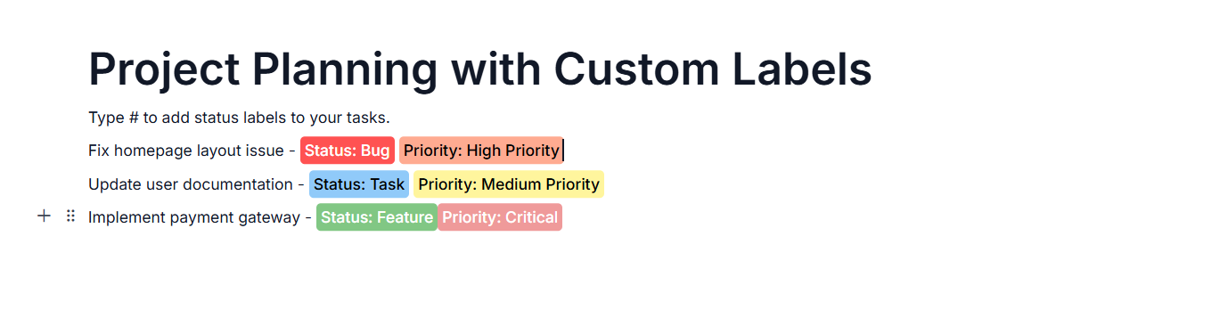 Block label-settings