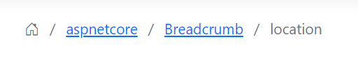 Breadcrumb Sample