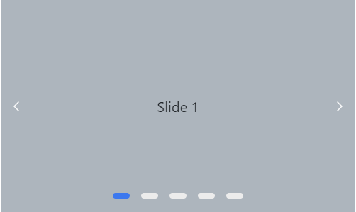 Carousel indicators template