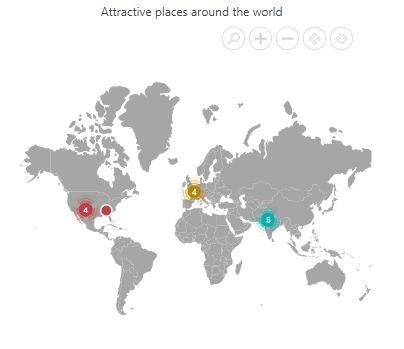 Maps with Marker Clustering for Specfic Marker Group