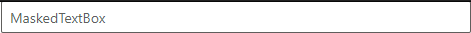 ASP.NET MVC MaskedTextBox Control