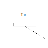BPMN text annotation direction bottom