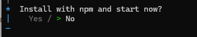 Markdown Editor Initial setup