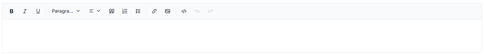 Syncfusion TypeScript Rich Text Editor output