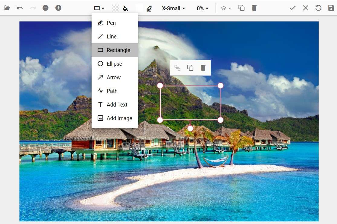 Image annotation showcase