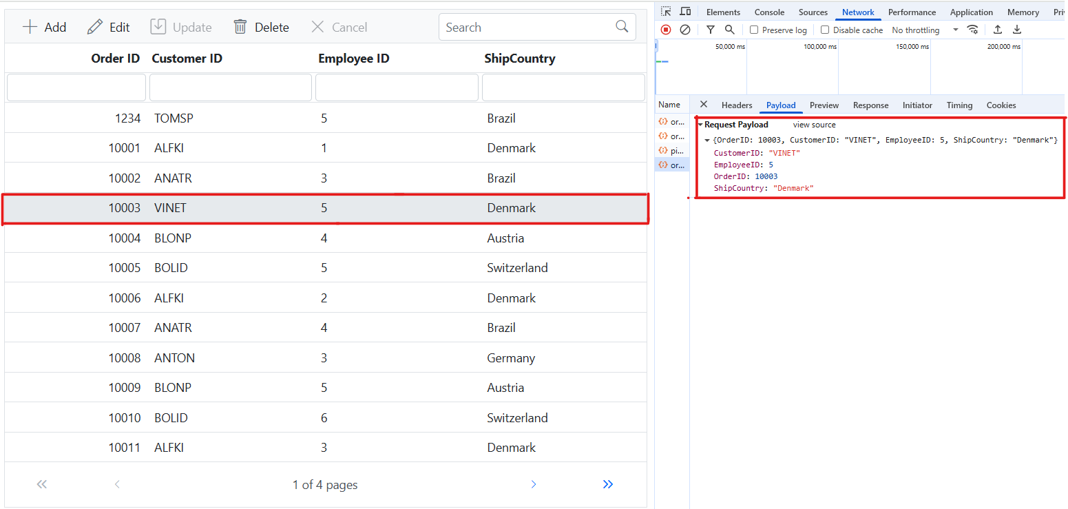 ODataV4Adaptor-Update-record
