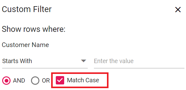 Locale match case