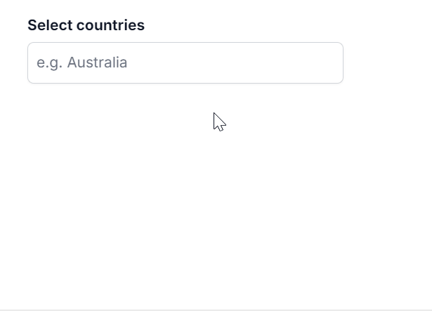 Resizing in Multi select Component