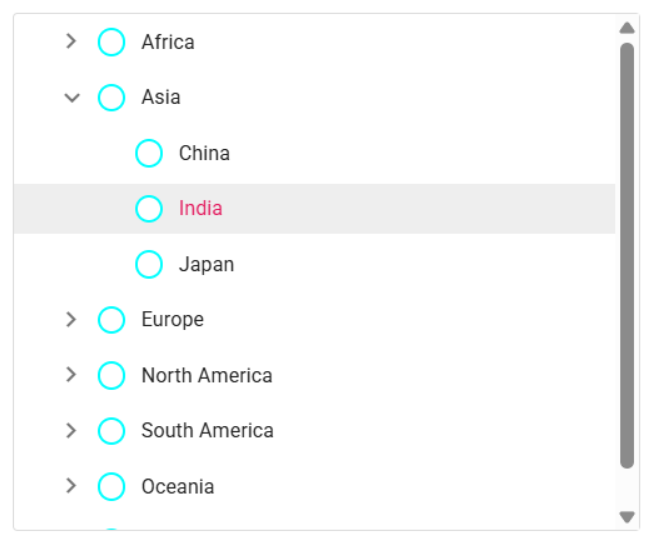 TreeView Styling in EJ2 JavaScript TreeView Control | Syncfusion