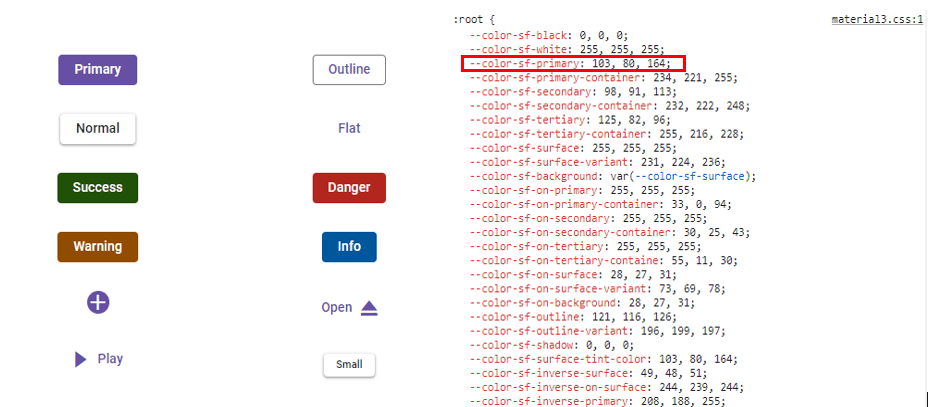 default primary value