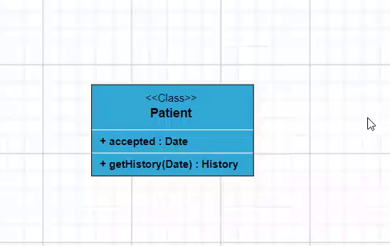 Editing Class Diagram