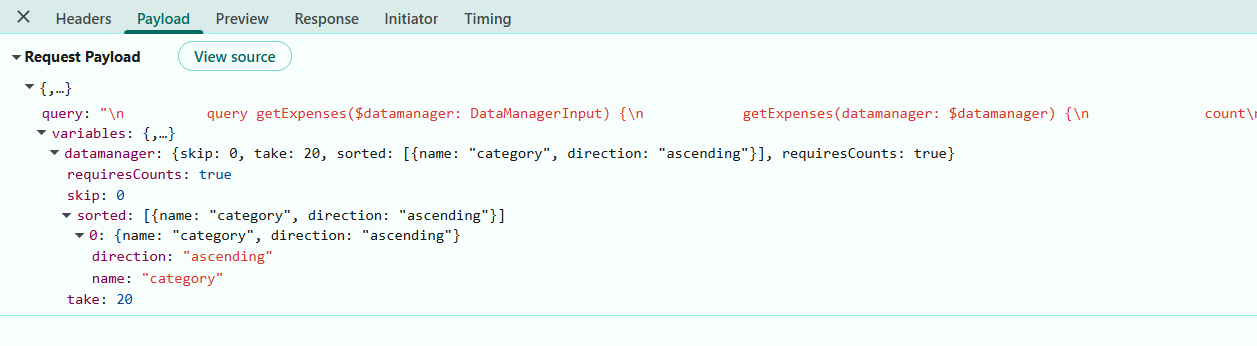 GraphQLAdaptor-apollo-Sorting
