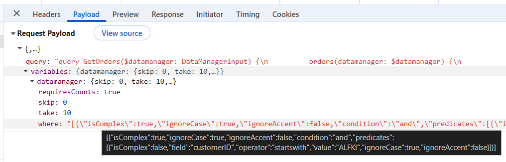 GraphQL-HotChocolate-Filtering