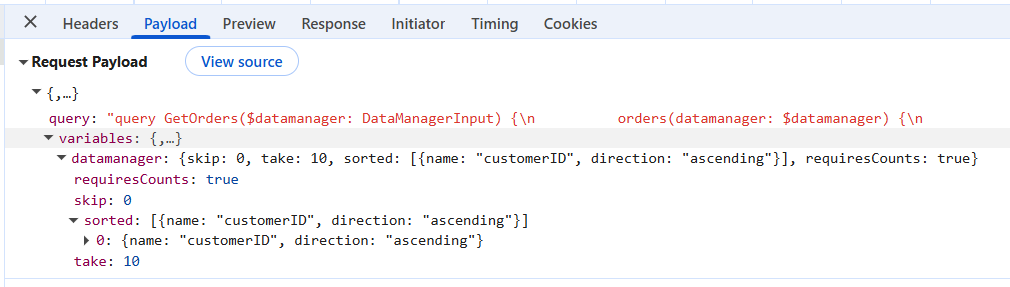 GraphQL-HotChocolate-Sorting