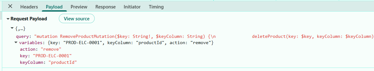 GraphQL-Nodejs-deleting