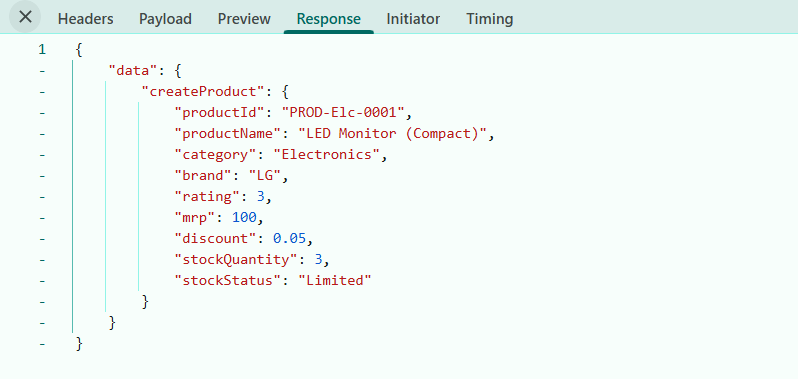 GraphQL-Nodejs-insertRecord