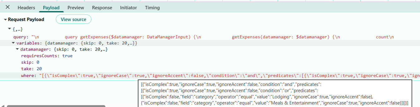 GraphQLAdaptor-NodeJs-Filtering