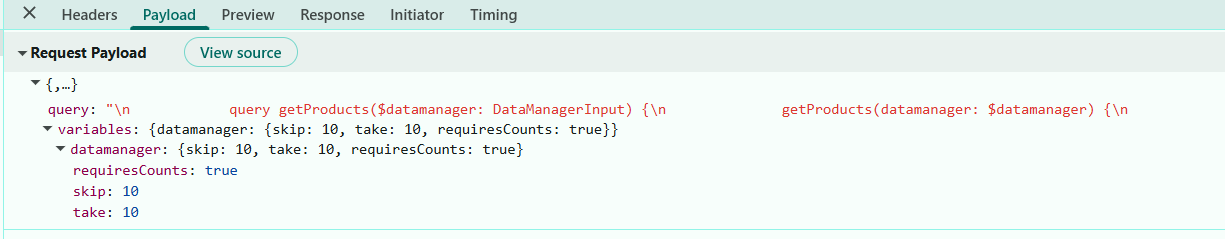 GraphQLAdaptor-NodeJs-Paging