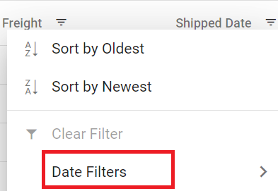 Locale date filter