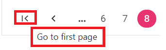 Locale first page tooltip