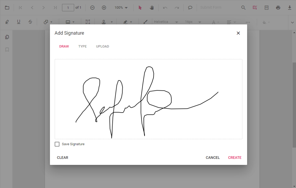 HandWritten Signature