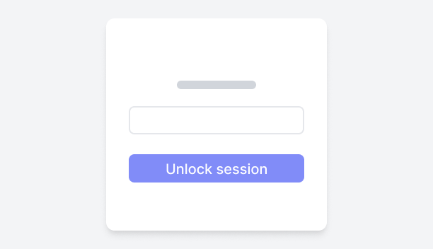 Unlock Session - Image