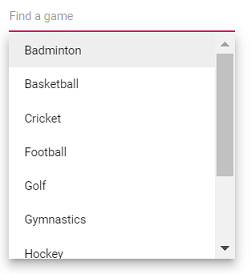 Multiselect suggestion list customized height and width