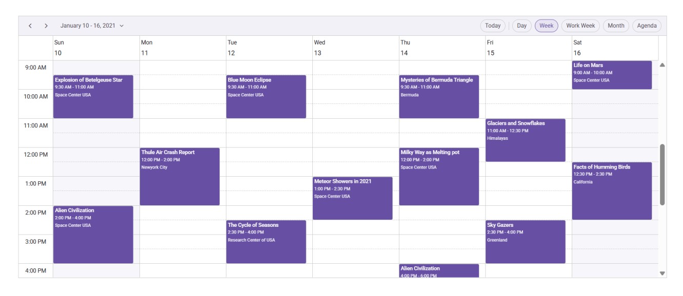 Scheduler Component